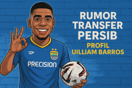 Rumor Transfer Persib: Profil Uilliam Barros, Calon Pengganti David da Silva