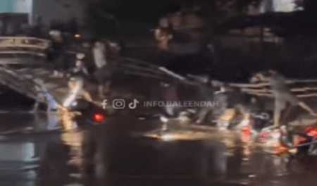 Jembatan Cijeruk-Baleendah Ambruk, Tak Ada Korban Jiwa