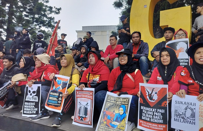 Tak Hanya soal Gaji, May Day di Bandung Suarakan Ancaman Perampasan Ruang Hidup