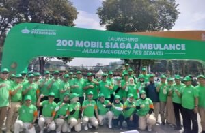 Aksi Nyata PKB Jabar, Luncurkan 200 Ambulans Siaga Gratis untuk Masyarakat