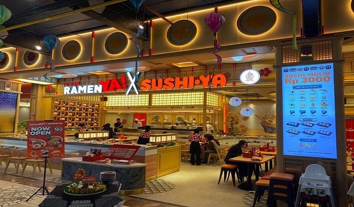 Kolaborasi Perdana, Ramen Ya! dan Sushi Ya! Buka Gerai di PVJ Bandung dengan Konsep Unik