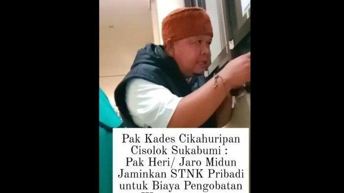 Viral! Kades Cikahuripan Jaminkan STNK demi Warga Tak Mampu Dirawat di RSUD