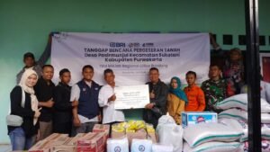 YBM BRILiaN RO Bandung Salurkan Bantuan untuk Korban Pergeseran Tanah di Purwakarta BRI salurkan bantuan ke Purwakarta