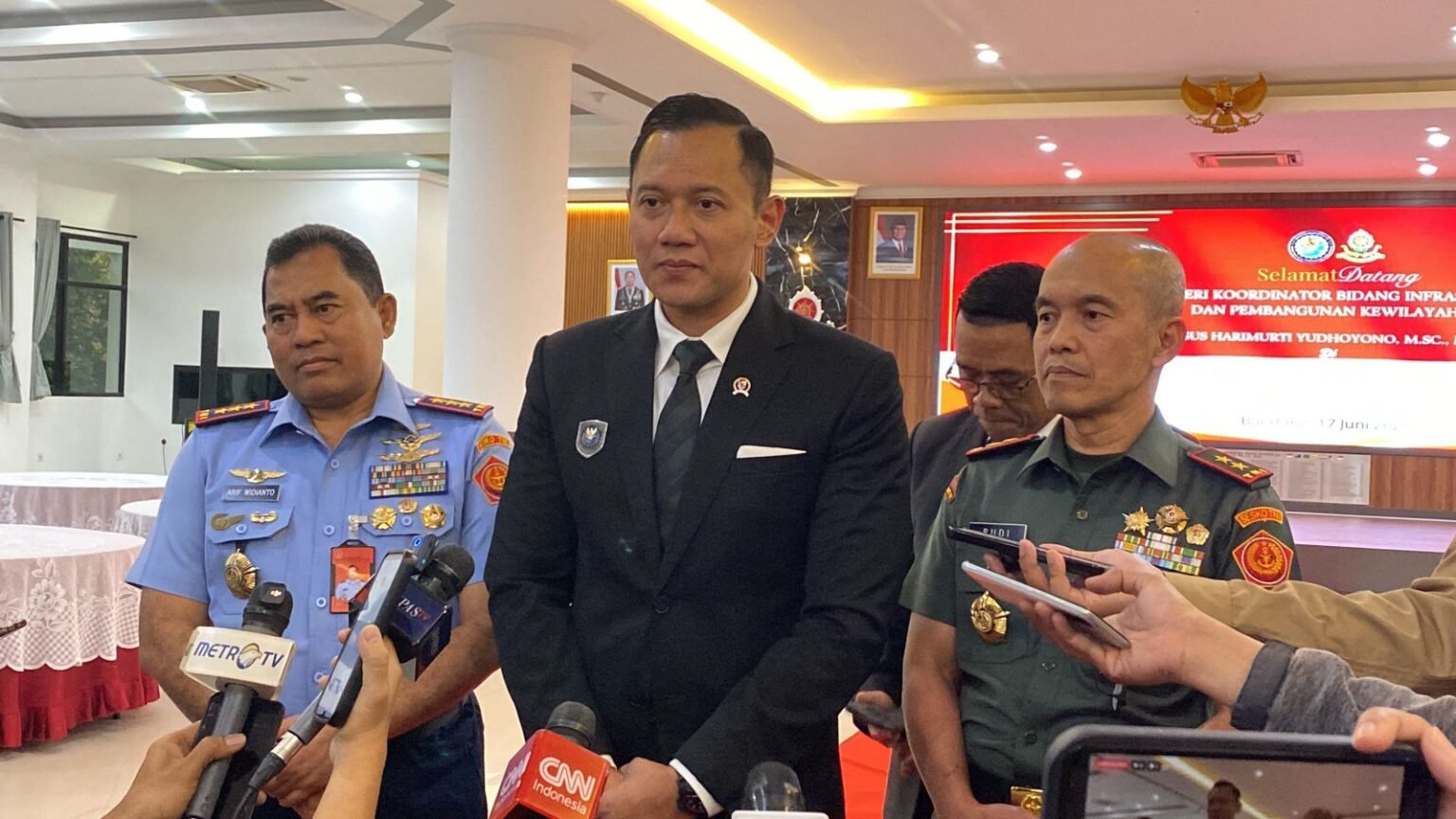 Kunjungi Sesko TNI, AHY Tegaskan Sinergi Infrastruktur dan Pertahanan