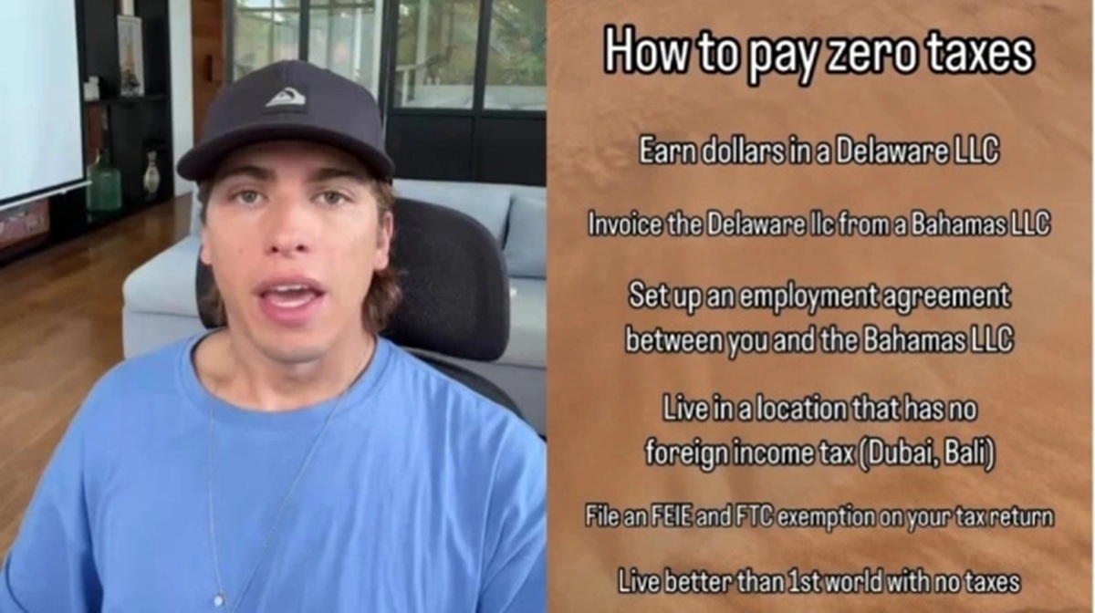 Profil Richard Garcia, WNA Amerika yang Viral Usai Unggah Strategi Hindari Pajak Richard Garcia