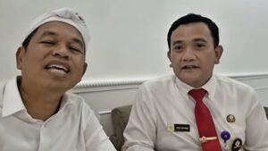 Gubernur Jabar, Dedi Mulyadi dan Kepala BKD Jabar, Dedi Supandi