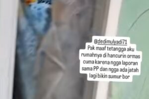 Perusakan Rumah di Cimenyan Bandung Hebohkan Warga, Polisi Klarifikasi Isu Ulah Ormas perusakan rumah di cimenyan