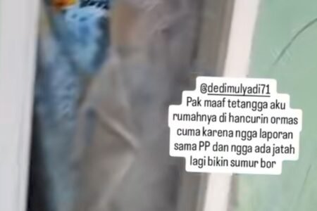 perusakan rumah di cimenyan