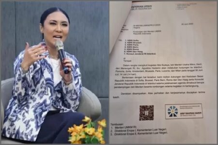 Istri Menteri UMKM Klarifikasi Soal Surat Pendampingan ke Eropa: ‘Saya Tidak Pernah Meminta’ viral surat istri menteri UMKM