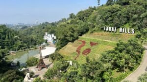 Replika landmark dunia di Sarae Hills