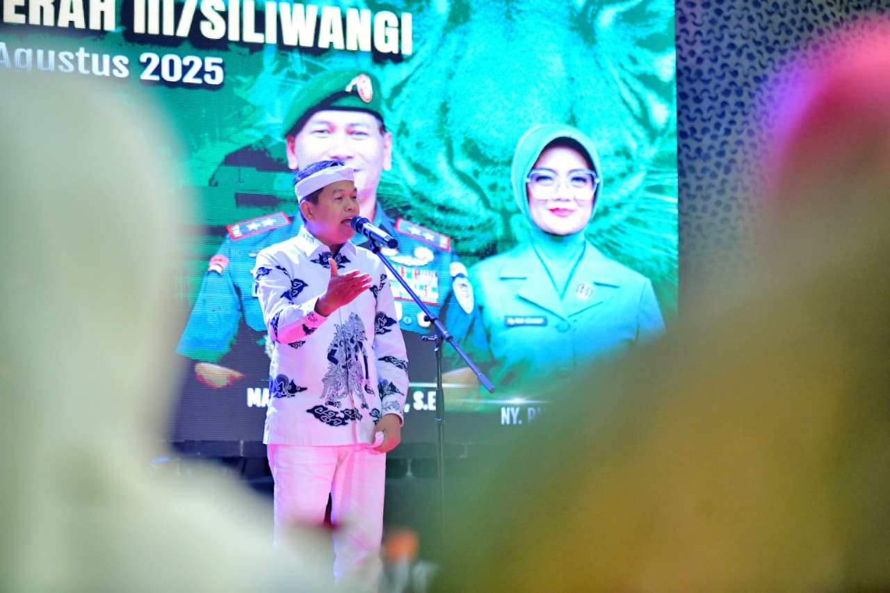 Hadiri Pisah Sambut Pangdam III/Siliwangi, KDM Tegaskan Komitmen Keamanan
