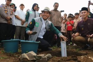 Pemkab Bandung Groundbreaking Pembangunan Kembali Jembatan Cijeruk Dadang Supriatna