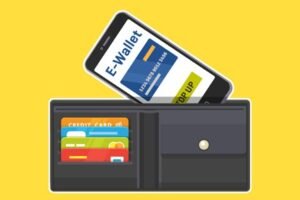 ilustrasi e wallet
