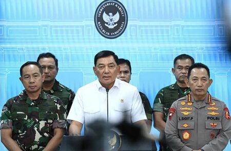 Menhan Sjafrie Sjamsoeddin.