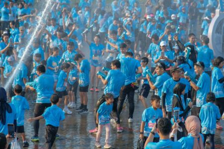 Sierra Water Festival, fun run pertama di Bandung Raya yang dipadukan dengan permainan air.