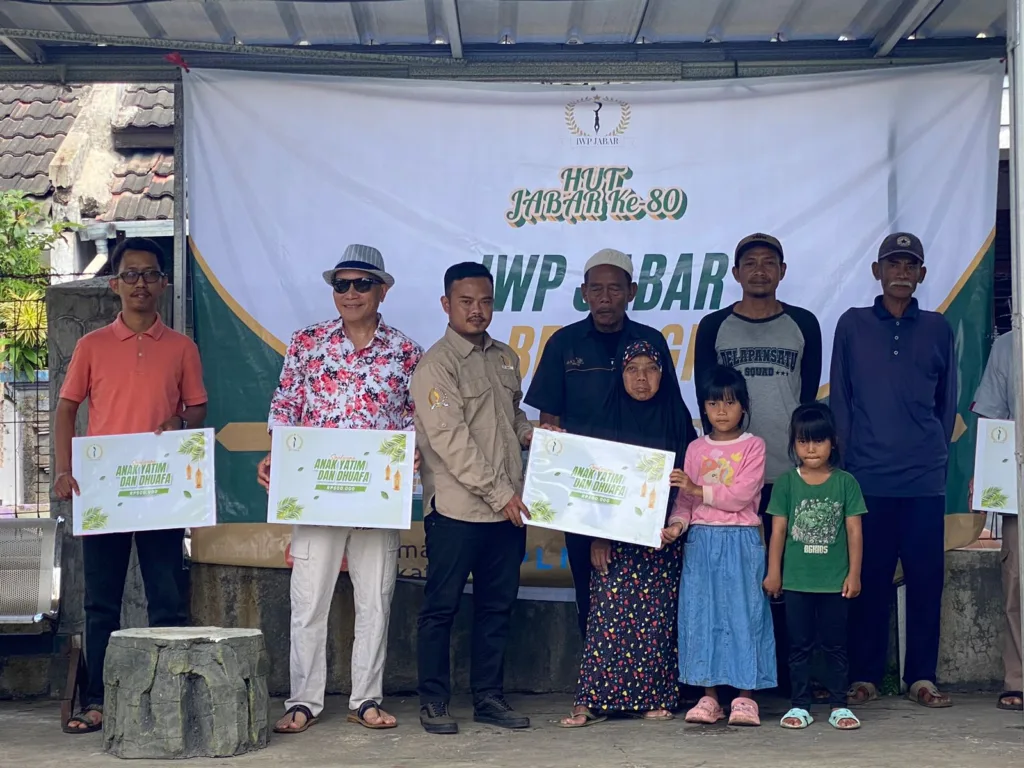 IWP Tanamkan Empati Lewat Acara Berbagi di Peringatan HUT Jabar ke 80 IWP