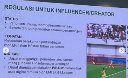 Viral Regulasi Baru Liga Indonesia, Penonton Dilarang Rekam Pertandingan di Stadion