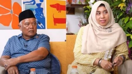 Yai Mim bersama sang istri saat berbincang di podcast Denny Sumargo.