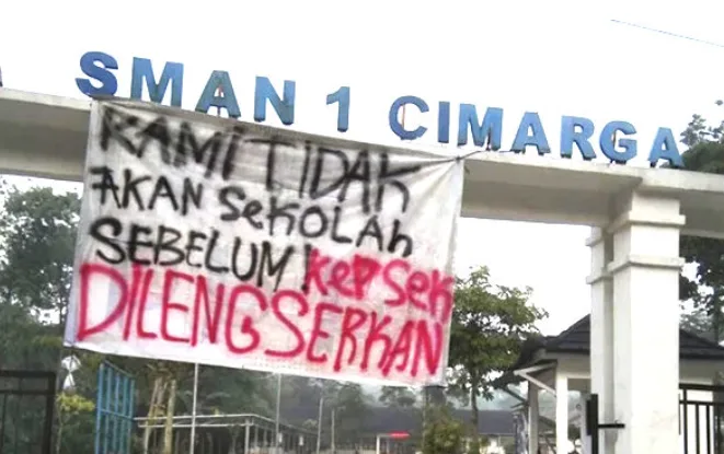 Fenomena SMAN 1 Cimarga: Dari Tamparan, Mogok Massal hingga Ancaman Blacklist