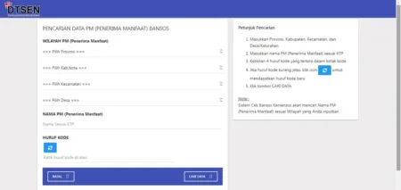 Cara Memastikan KTP Anda Masuk Daftar Penerima Bansos di Sistem DTSEN