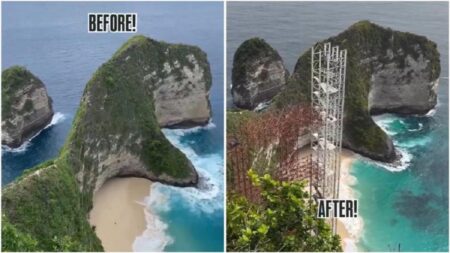 Pantai Kelingking Nusa Penida Bali.