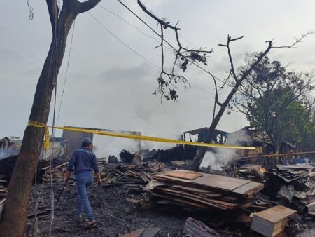 Suasana pagi di kawasan Sukahaji, Kota Bandung, Rabu (12/11/2025)