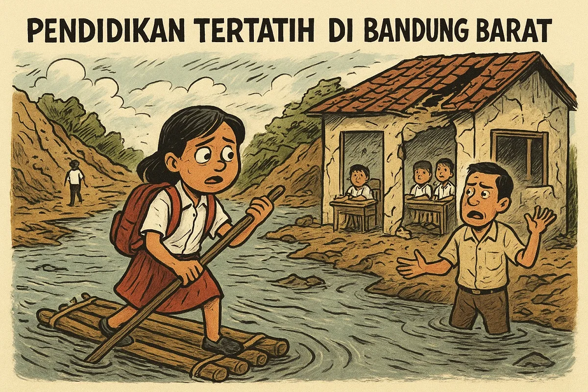 Sekolah Roboh, Siswa Terancam: Gambaran Pendidikan Terlupakan di Bandung Barat