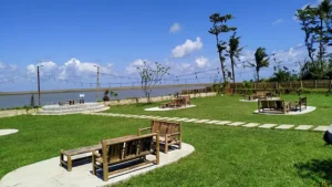 The Muara Jogja, salah satu tempat makan dengan pemandangan indah di Bantul.