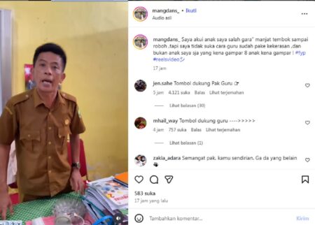 Niat Bela Anak, Orang Tua Labrak Guru di Subang Malah Babak Belur di Medsos