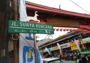 Jalan Surya Kencana Bogor.