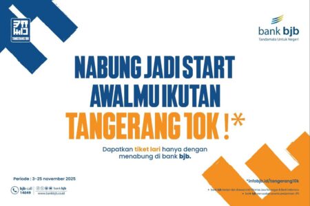 Lari Tangerang 10K 2025 bersama bank bjb
