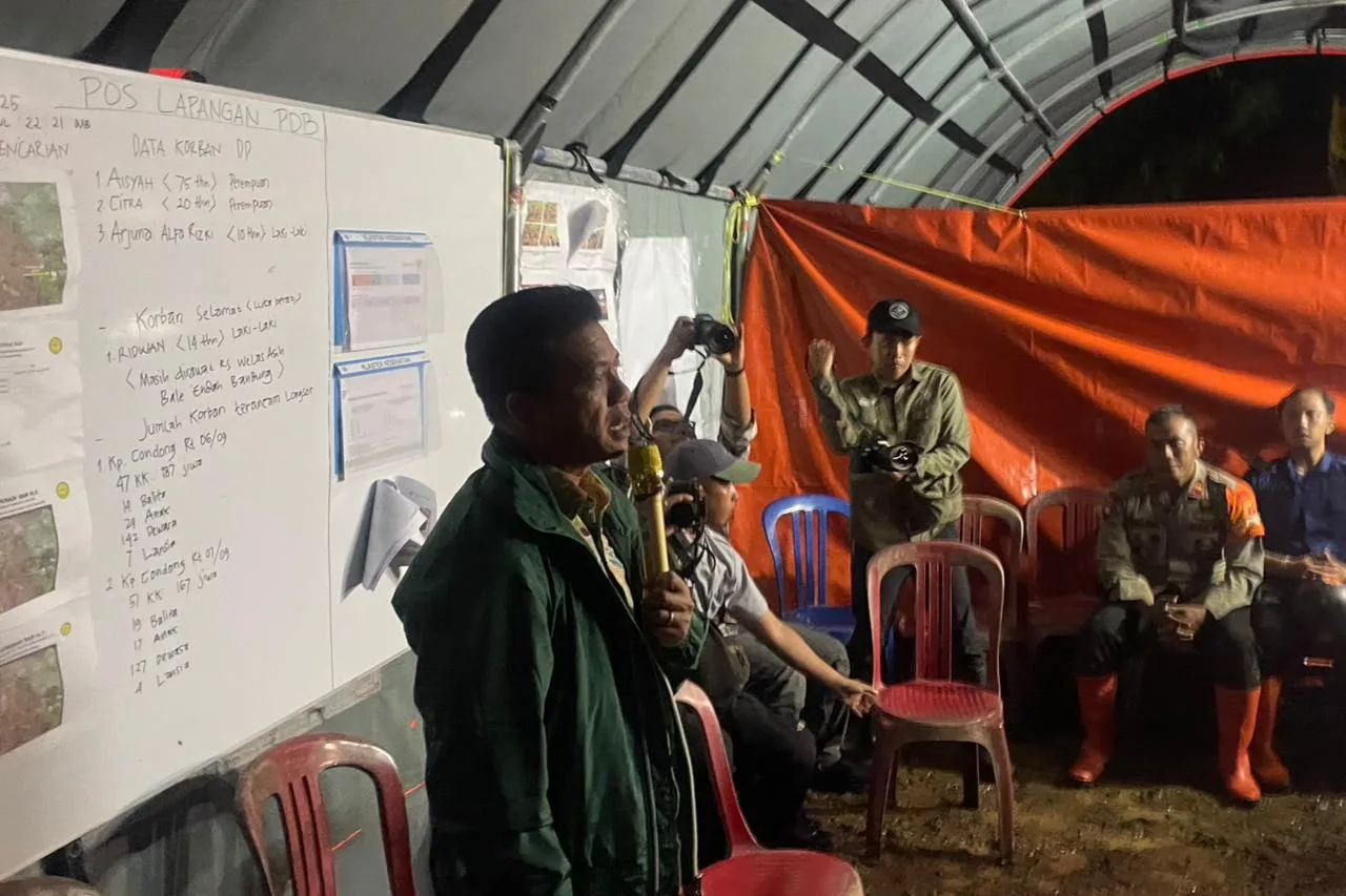 7 Hari Tanpa Hasil, Pencarian Korban Longsor Arjasari Dilanjutkan Relawan secara Manual