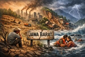 Dibangun Tanpa Arah, Dikelola Tanpa Kendali: Lingkungan Jawa Barat di Titik Kritis