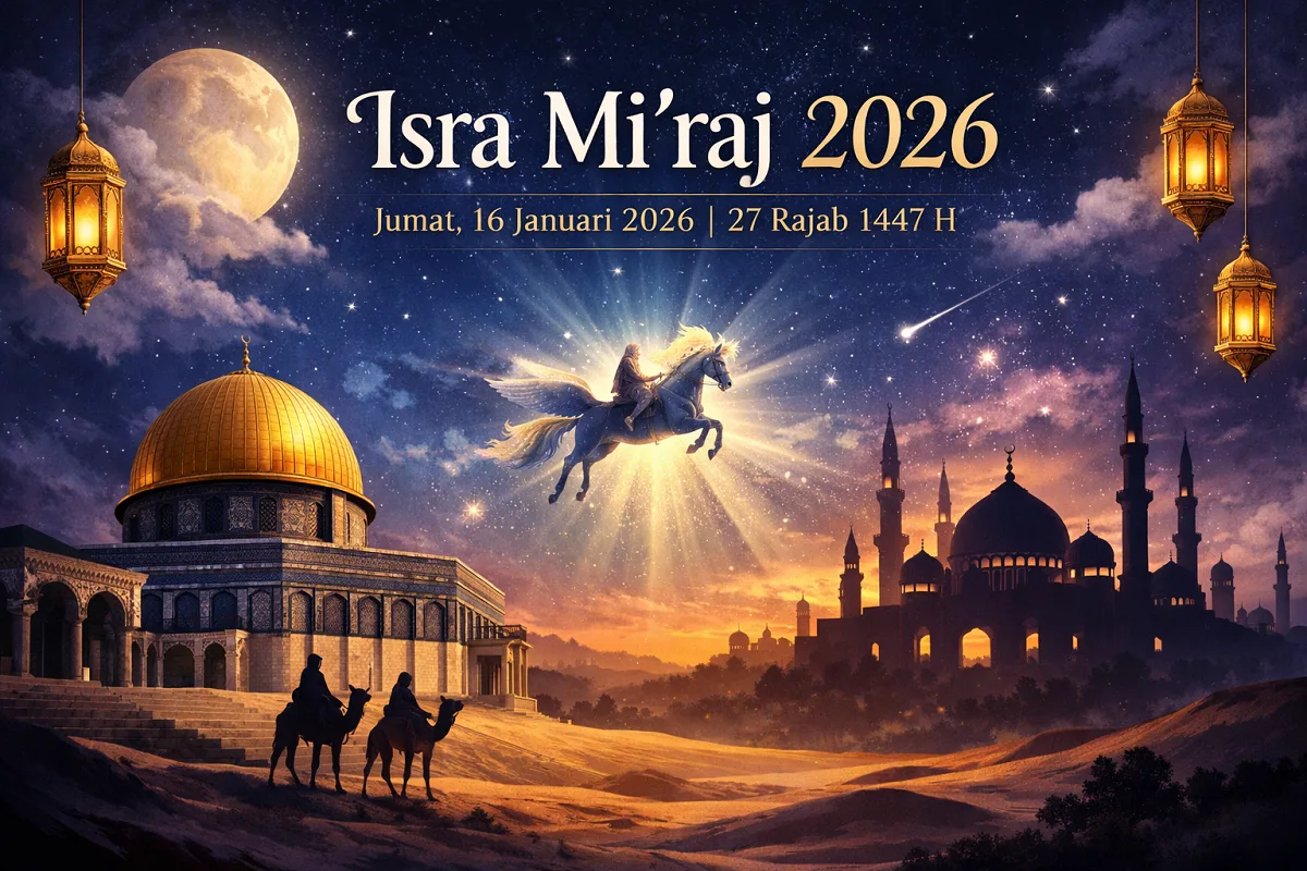 Tanggal Penting Islam Januari 2026 Berdasarkan Kalender Hijriyah