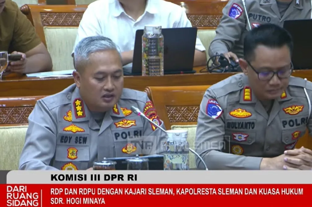 Penetapan Tersangka Hogi Minaya Tuai Kritik, Kapolres Sleman dan Kejari Disemprot DPR