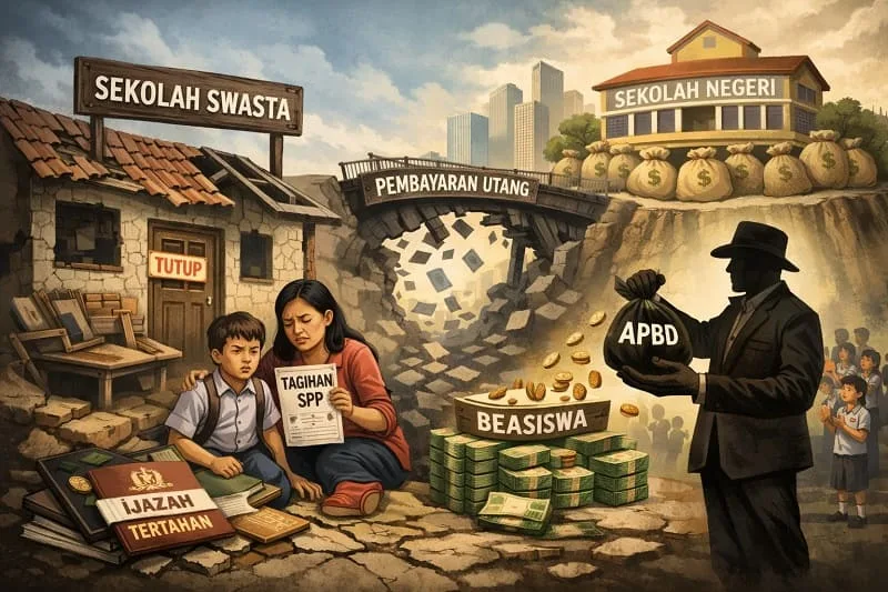 BPMU Dicoret, Sekolah Swasta Terjepit: Kebijakan Pendidikan Jawa Barat di Bawah Sorotan