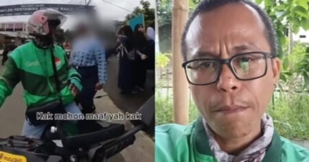 Adab Dulu Baru Konten! Driver Ojol Kena Batunya Usai Diduga Hina Fisik Siswi SMP
