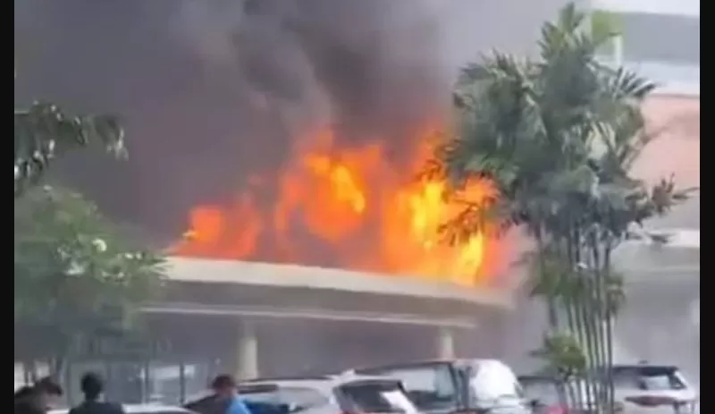 Viral Video Asap Hitam di Mal Ciputra Cibubur, Ternyata Ini Titik Api dan Kronologi Kejadiannya