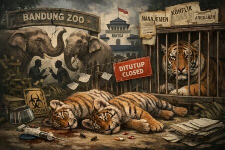 Tumbal Birokrasi di Bandung Zoo: Saat Gajah Bersengketa, Harimau Diduga Mati Terlantar