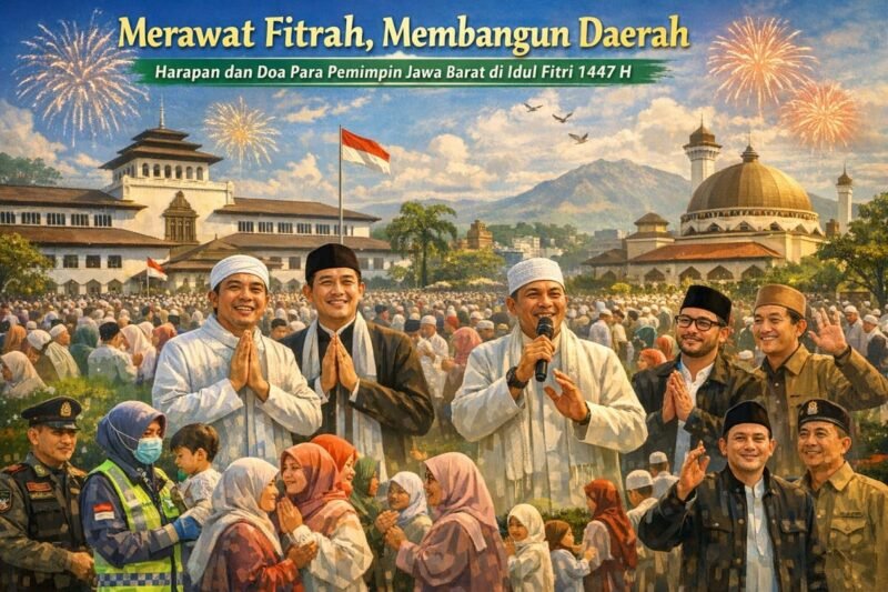 Merawat Fitrah, Membangun Daerah: Harapan dan Doa Para Pemimpin Jawa Barat di Idul Fitri 1447 H