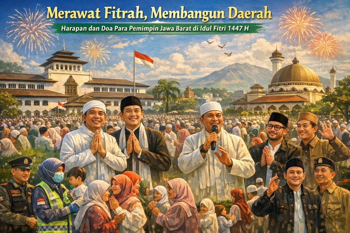Merawat Fitrah, Membangun Daerah: Harapan dan Doa Para Pemimpin Jawa Barat di Idul Fitri 1447 H