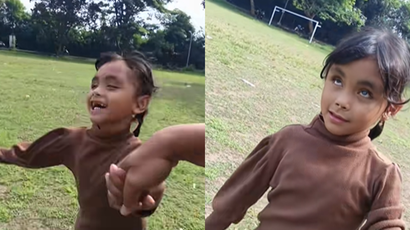 Bikin Mewek! Hanya karena Pertanyaan Ini, Ibu Ajak Anaknya yang Tunanetra Lari untuk Pertama Kali