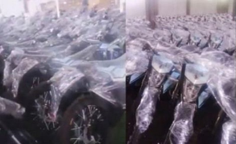 Viral Deretan Motor MBG, Diduga Gunakan Motor Listrik Berharga Puluhan Juta