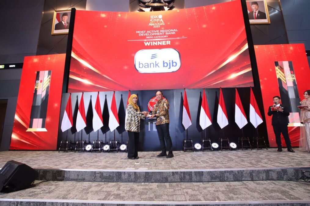 Perkuat Likuiditas Nasional, bank bjb Sabet Penghargaan Bergengsi di SPPA BEI Award 2025