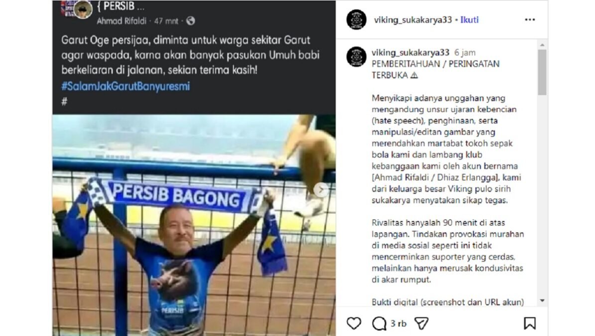 Diduga Hina Bos Persib Umuh Muchtar, Pemilik Akun Facebook Ini Diburu Netizen!