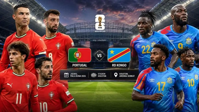 Portugal Tak Terbendung? Kongo DR Siap Jadi Tumbal di Grup K Piala Dunia 2026