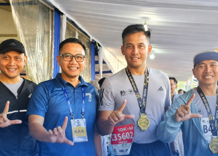 Sama-Sama Ikut Marathon, Kenapa Gaya Jenderal TNI Ini Berbeda Jauh dengan Ganjar Pranowo?