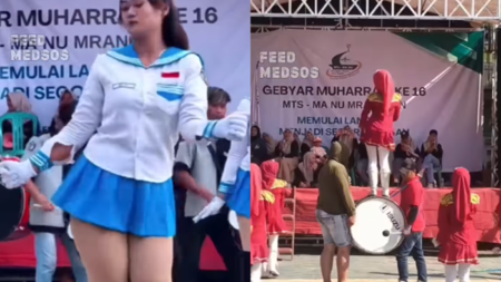 DEMAK GEGER! Sambut Tahun Baru Hijriah dengan Aksi Joget Rok Mini, Gara-Gara Tren?