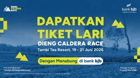 Dukung Sport Tourism, bank bjb Hadirkan Promo Khusus Dieng Caldera Race 2026