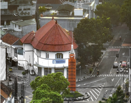 Gedung Pensil Bandung, Bangunan 108 Tahun yang Masih Berdiri Kokoh dan Jadi Ikon Kota Kembang
